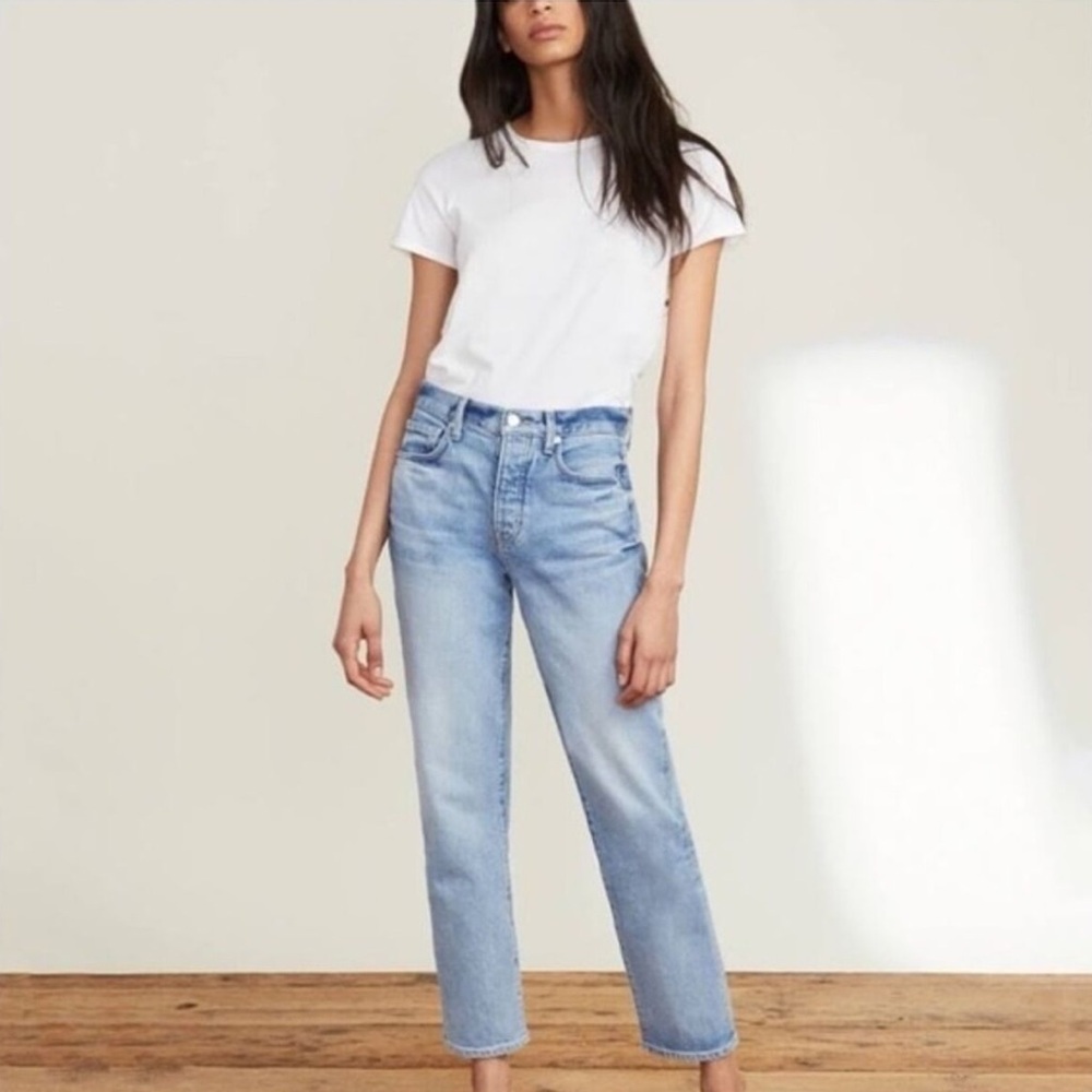 NWOT Veronica Beard Blake Classic Straight High Rise Denim Jeans Size 29
